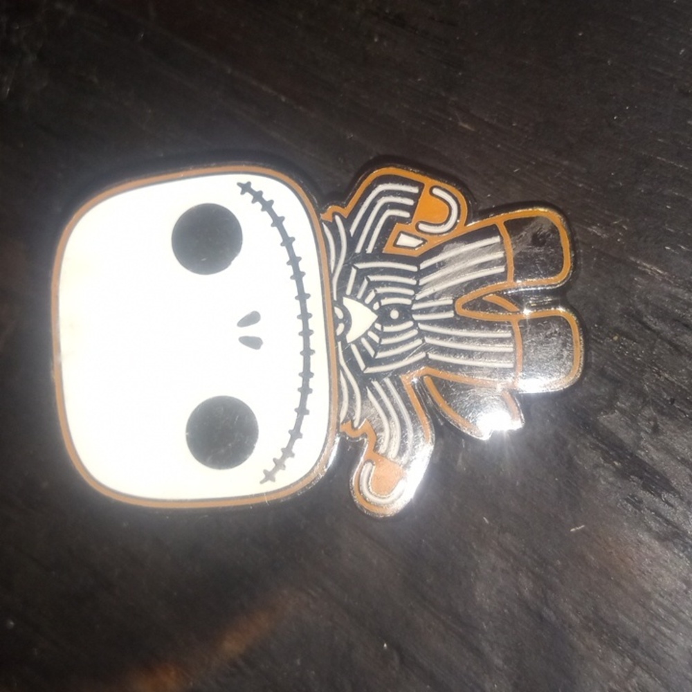 The Nightmare Before Christmas Funko pop pin Jack skellington